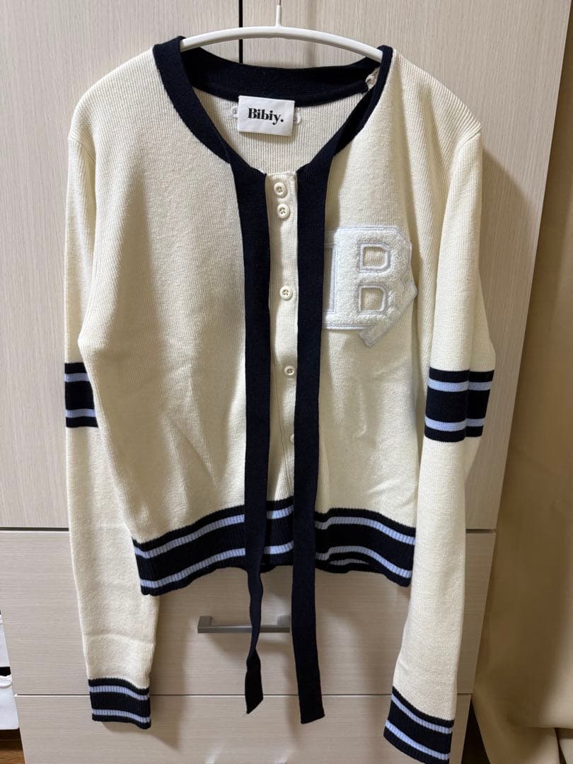 【公式購入】Bibiy B. CLUB TIE CARDIGAN カーディガン