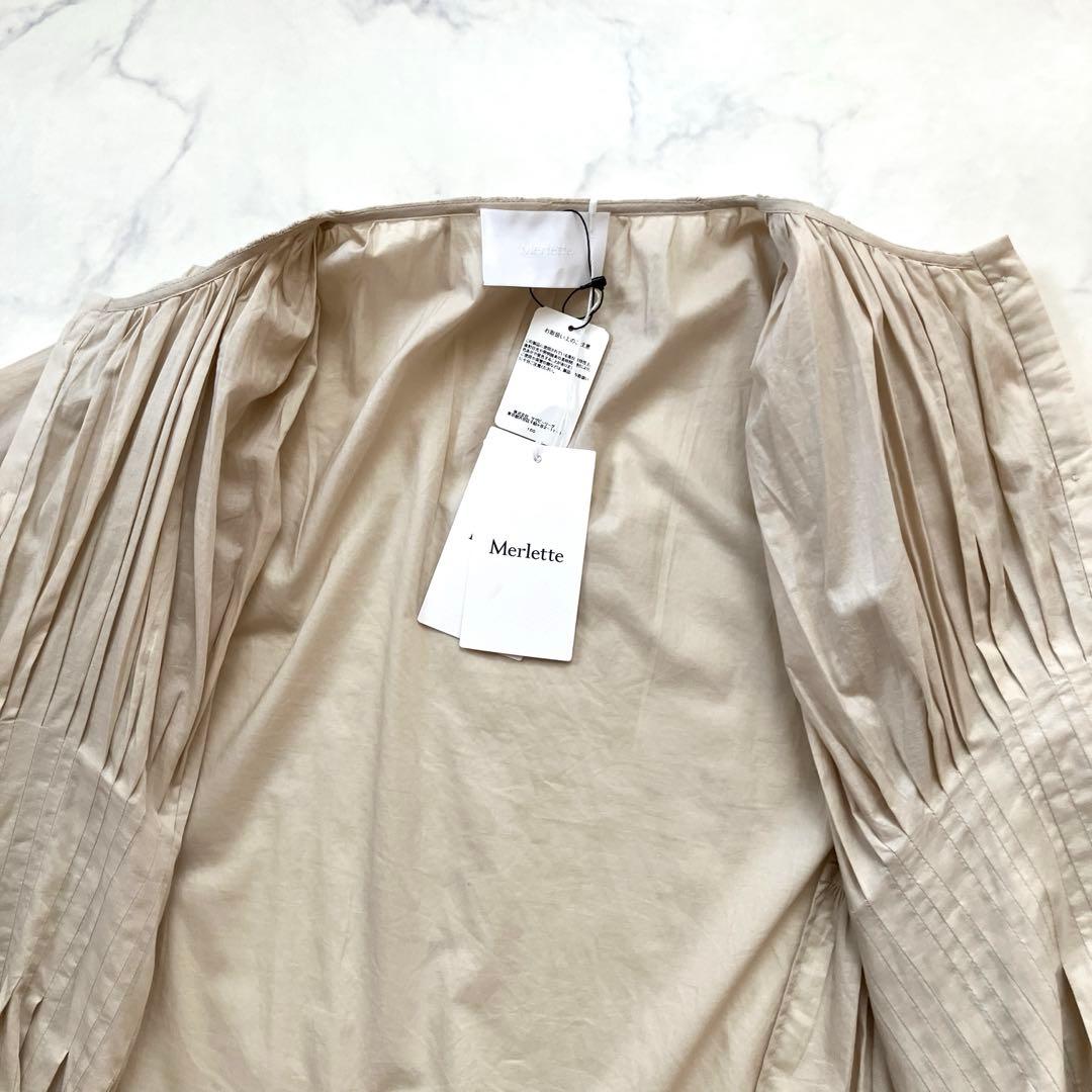 新品✨ Merlette MARTEL PLEATED ピンタック　ドレス