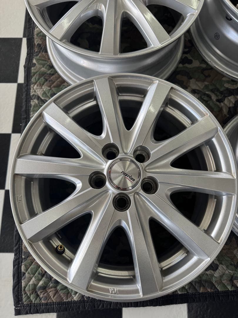 60 ravrion RS01 4本セットアルミホイール 15インチ 6J 5穴