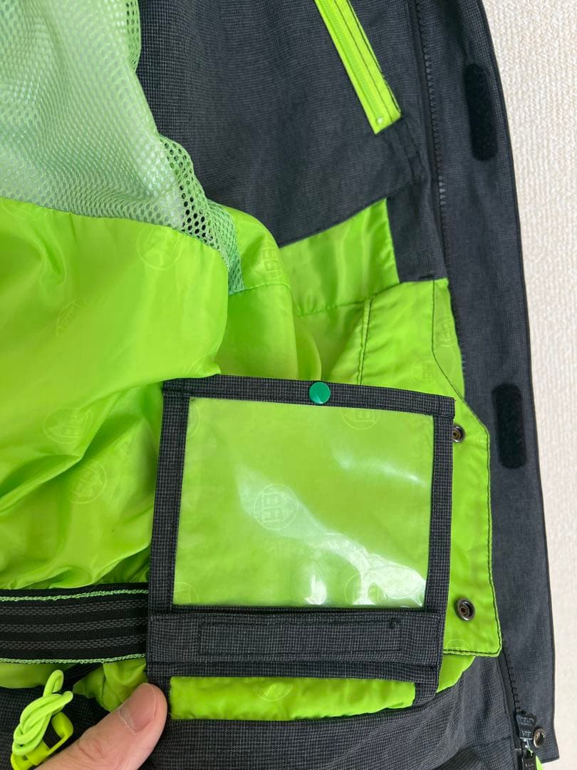 INHABITANT スノーボード ウェア パーカー インナー セット 美品