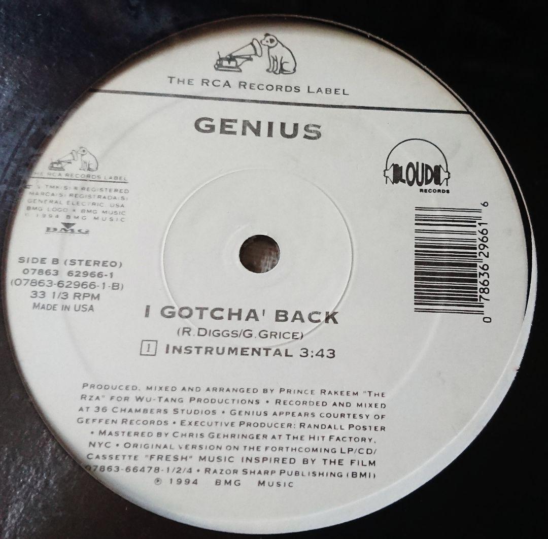 未開封 新品 シールド GENIUS GZA WU-TANG CLAN
