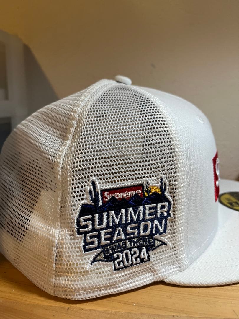 h*a様 Supreme 59FIFTY ホワイトキャップ 2024年夏シーズン