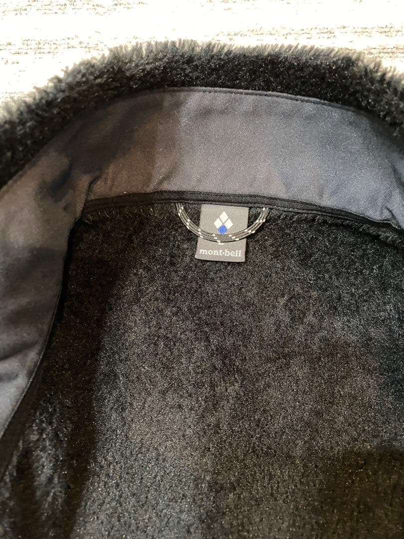 【美品】mont-bell CLIMAAIR フリースベスト メンズL