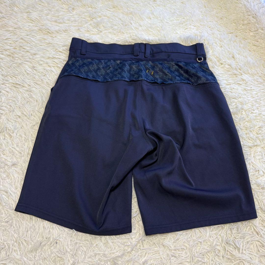 【レザレクション】美品 セットアップ モックネック ハーフパンツ L メンズ