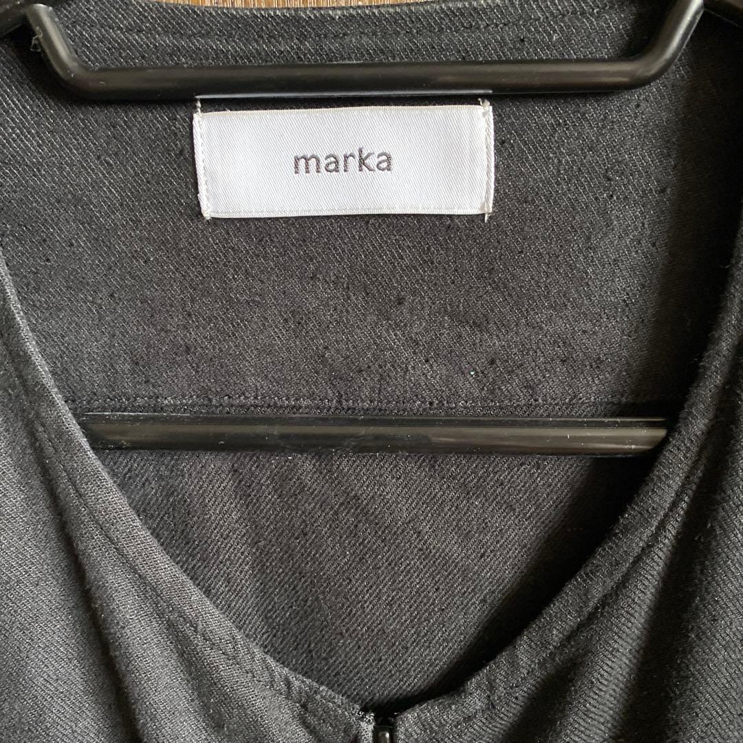 トップス marka ZIP UP VEST M22A-05BL01A
