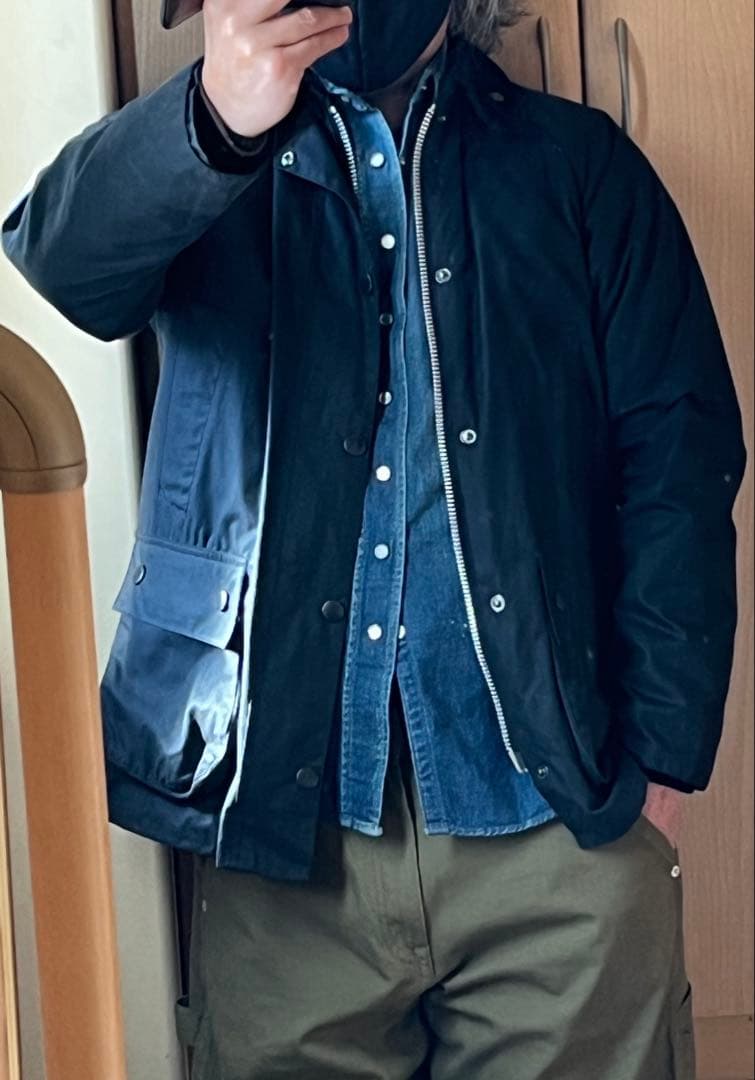 バブアーBarbourビデイルスリムBEDALE SLオイルドジャケット36