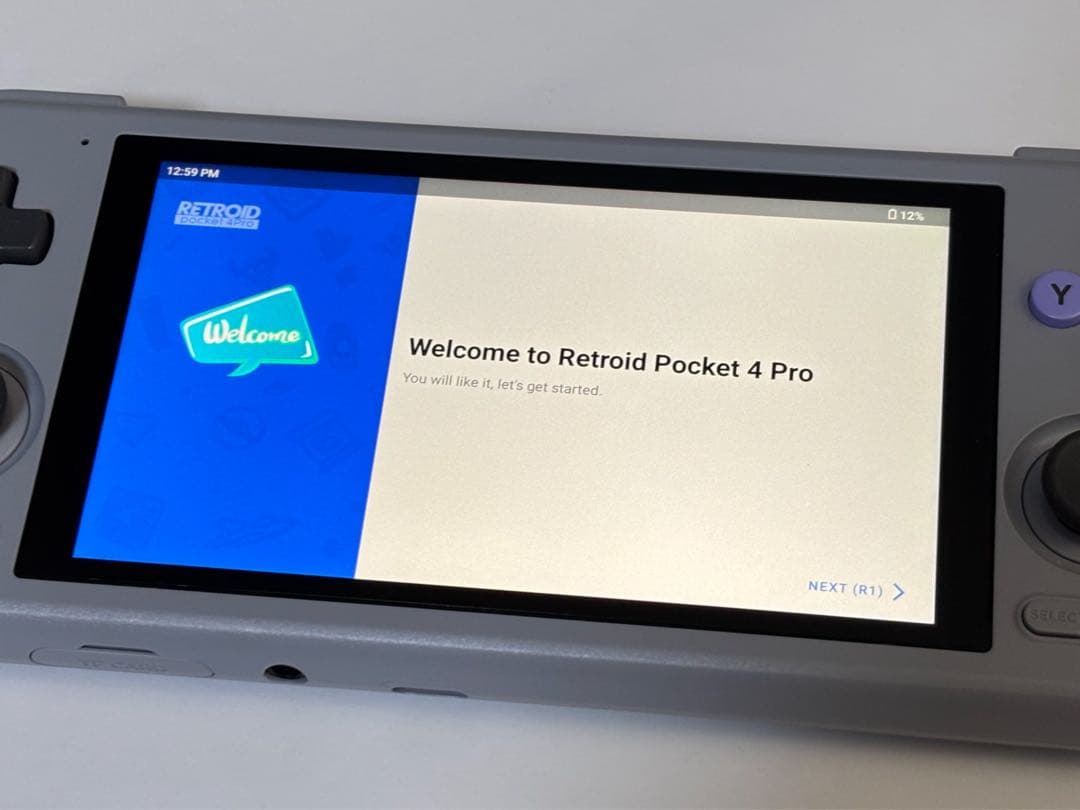 Retroid Pocket 4Pro 16bitUS（グレー）　本体のみ