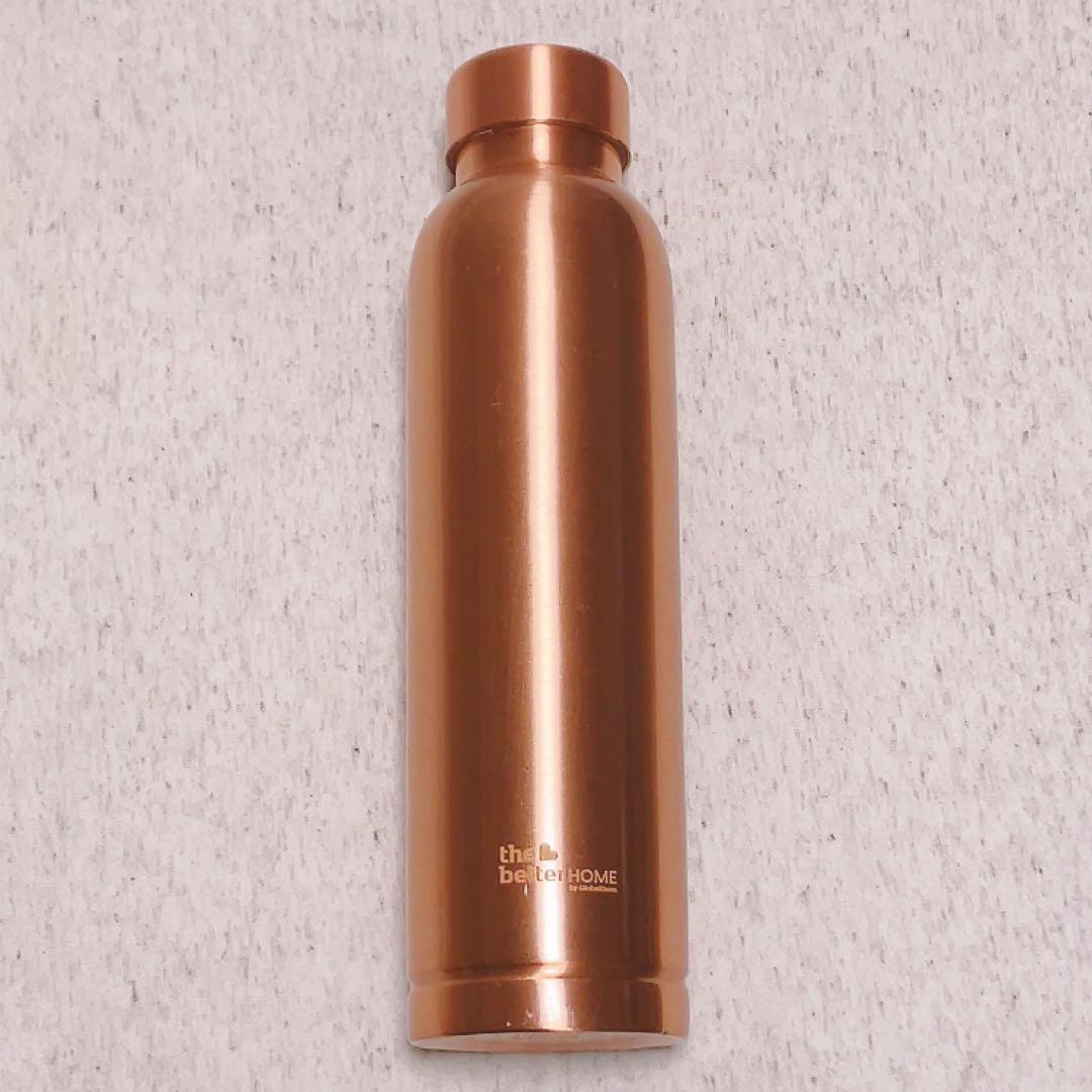 ヨガに♡新品未使用 純銅製 水ボトル＆タンブラー　インド製