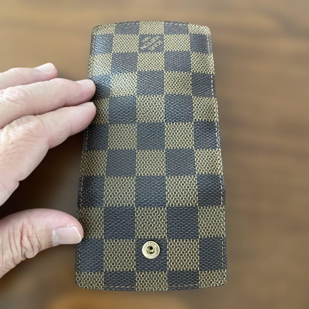 LOUIS VUITTON ルイ・ヴィトン チェッカーパターン カフリンクス