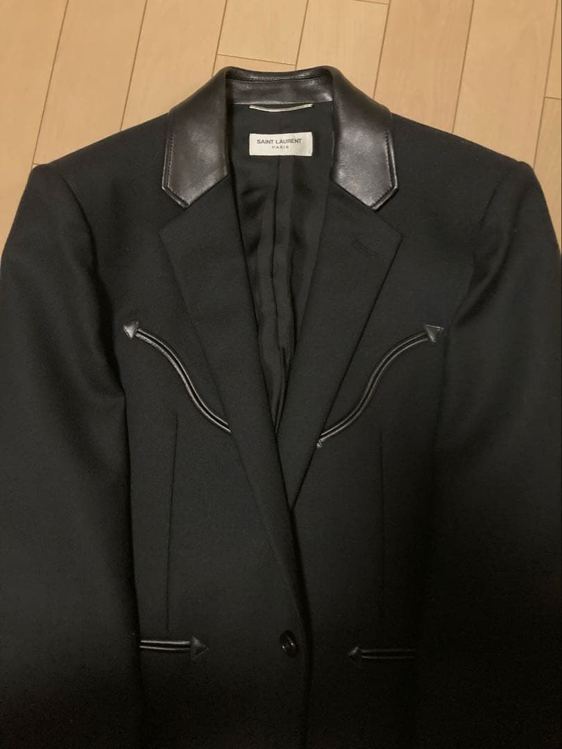SAINT LAURENT PARIS サンローラン テーラードジャケット 48