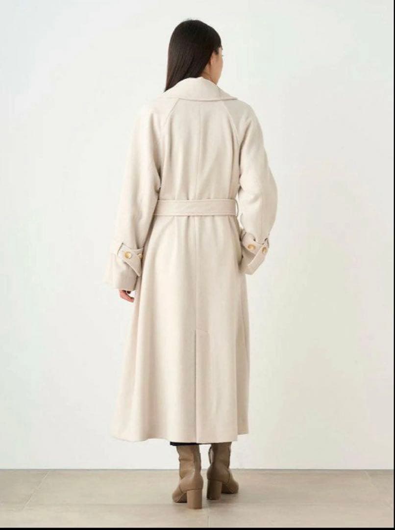 スナイデル ウール カシミヤ ロングコート