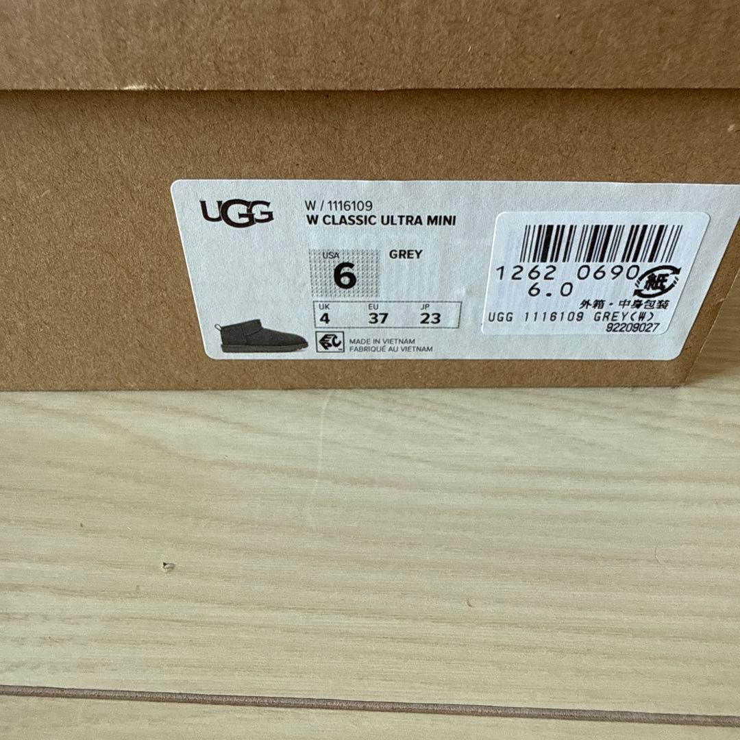 ★最終値下げ★　UGG グレー クラシックウルトラミニ