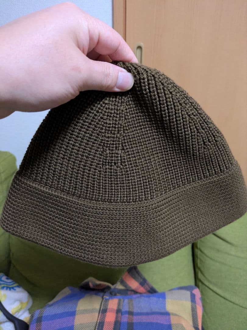 nonnative　WORKER HAT C/A YARN