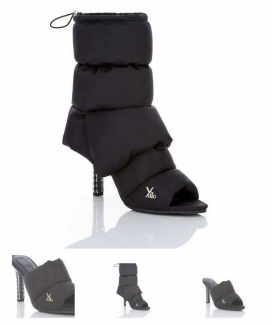 【極美品✨】 YELLO NOIR MULES LEGWARMERS Lサイズ