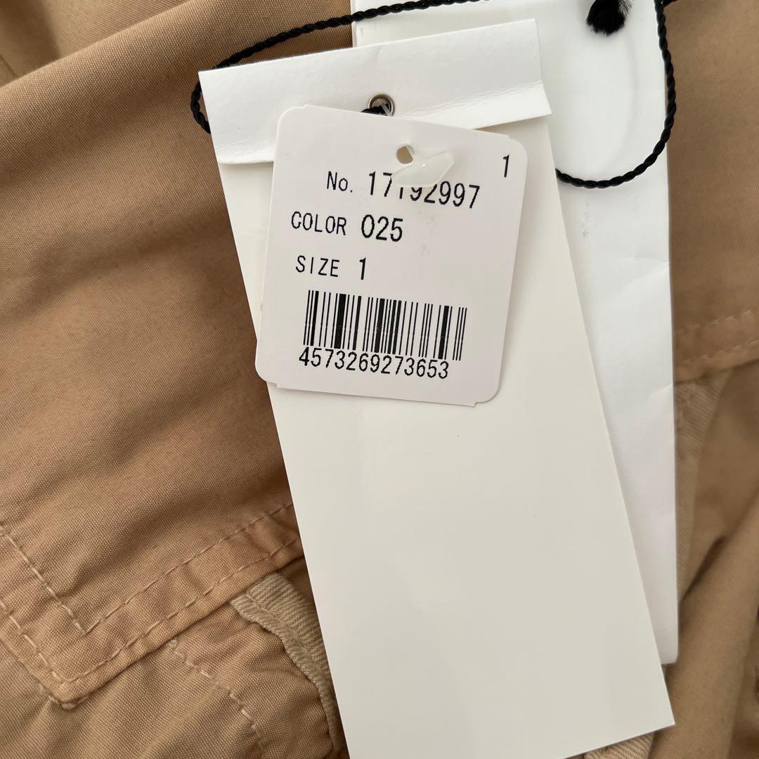 新品未使用　sacai 　ベージュ トレンチコート