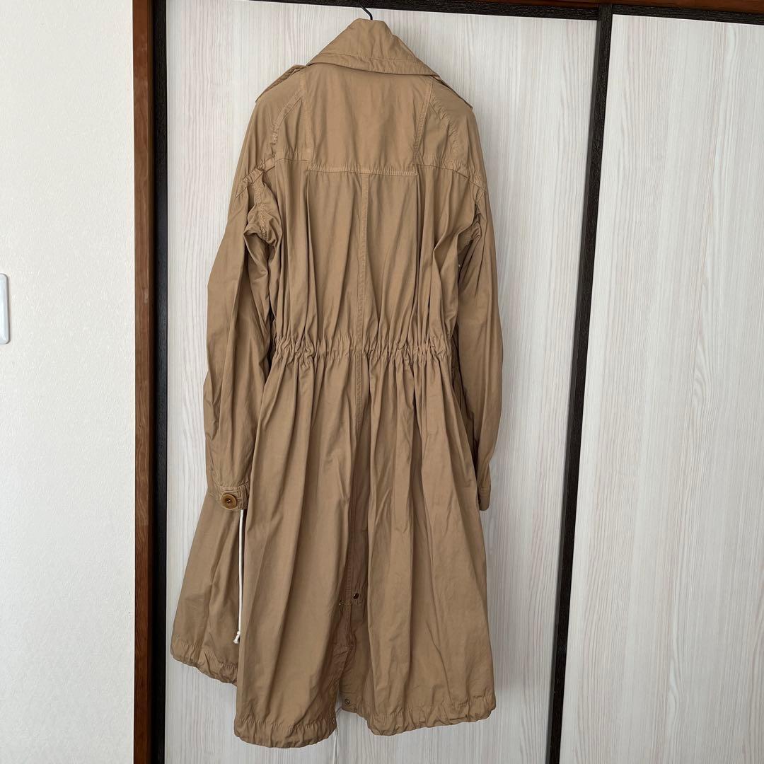 新品未使用　sacai 　ベージュ トレンチコート