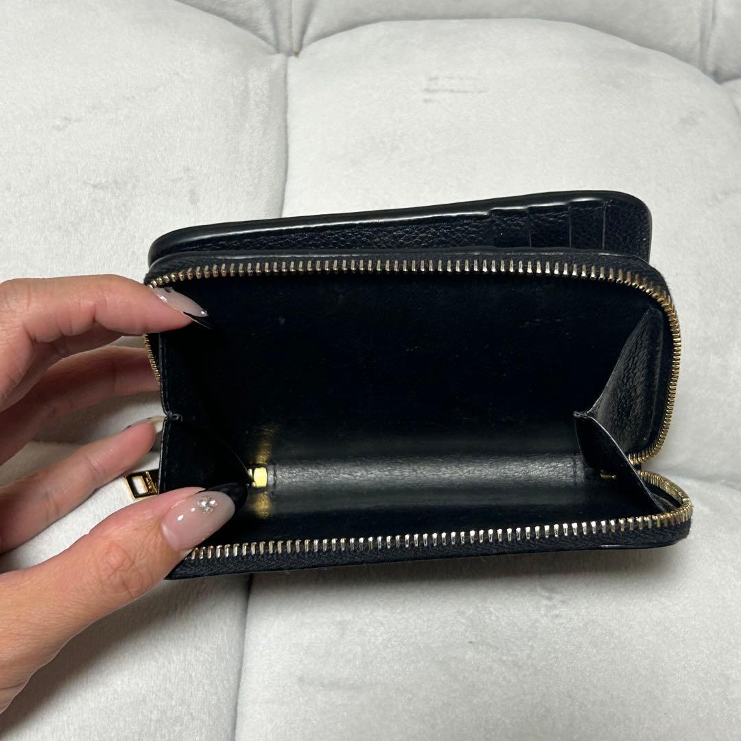 サンローラン YSL 折り財布　ラージジップウォレット