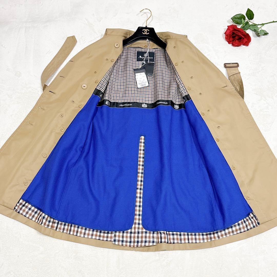 新品タグ付き✨　アクアスキュータム　トレンチコート　ベージュ　ライナー　6