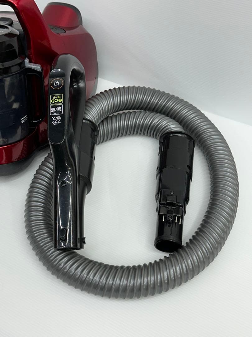 中古　掃除機　本体　東芝 VC-CF31 サイクロン 赤　ダスト　ホースセット
