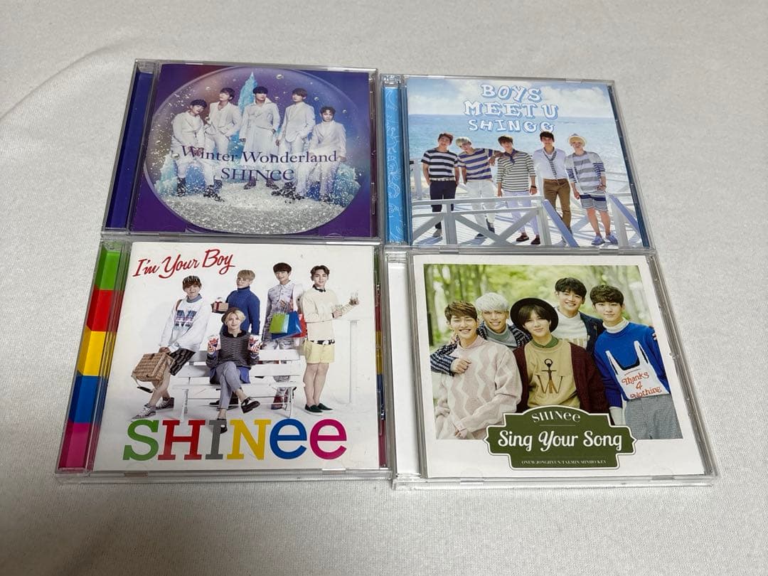 SHINee 日本アルバムまとめ売り11枚&DVD&ファイル&トレカ12枚