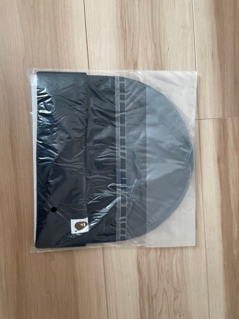 BAPE ブラック ニット帽 Fサイズ