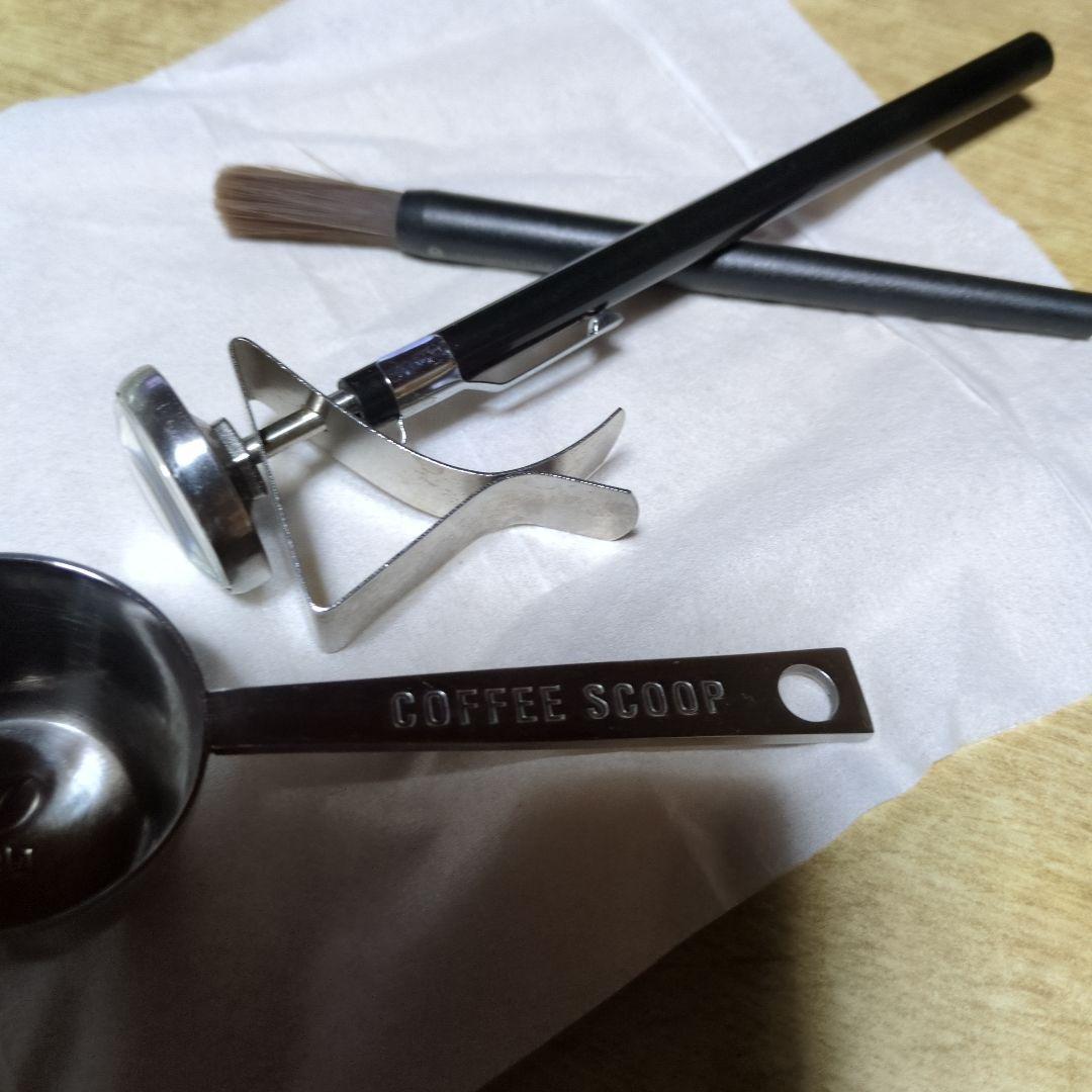 タイムモア　コーヒーミル　計量パネル