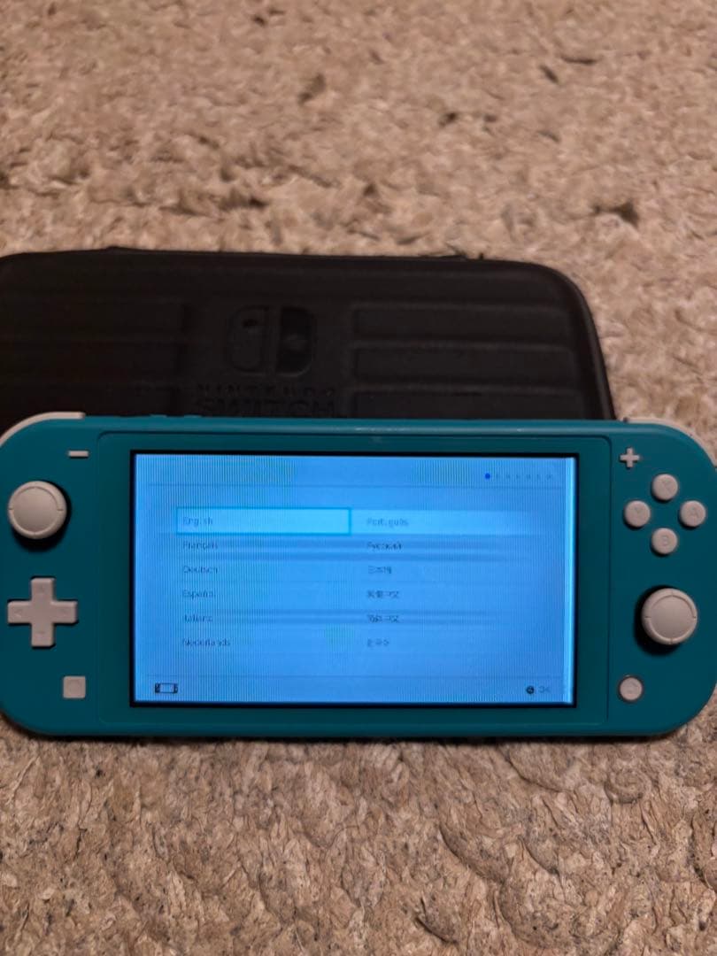【ケース・充電器付き】Nintendo Switch Lite ターコイズ 本体