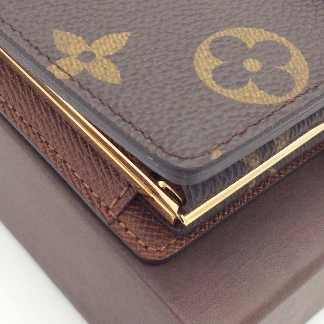 Louis vuitton ルイヴィトン モノグラム がま口財布 ヴィエノワ