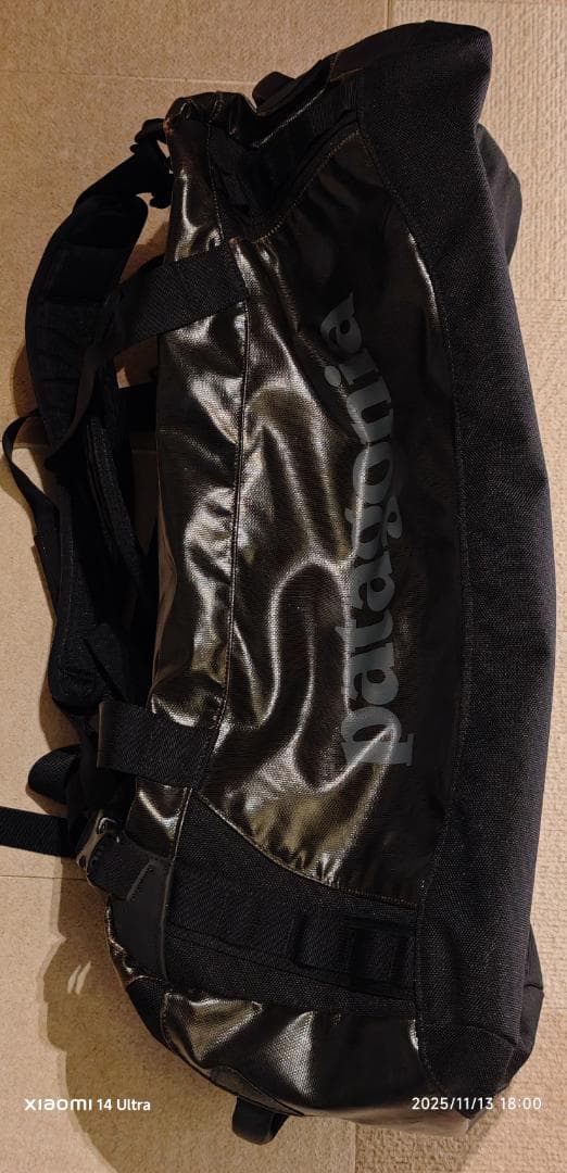 patagonia パタゴニア ブラックホールダッフル 60L ボストンバッグ