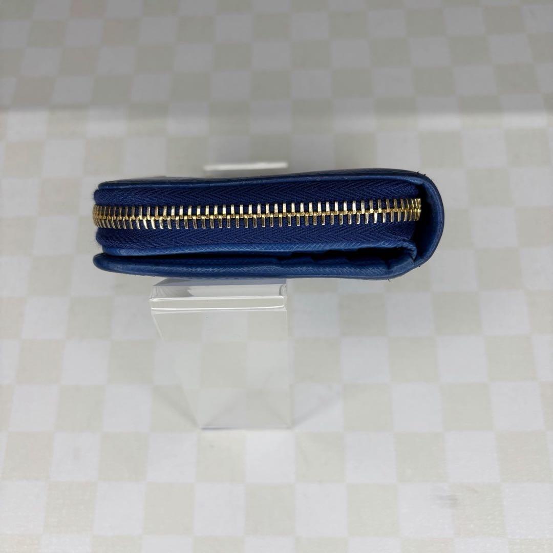 極美品　PRADA プラダ　財布　二つ折り　ラウンド　M58