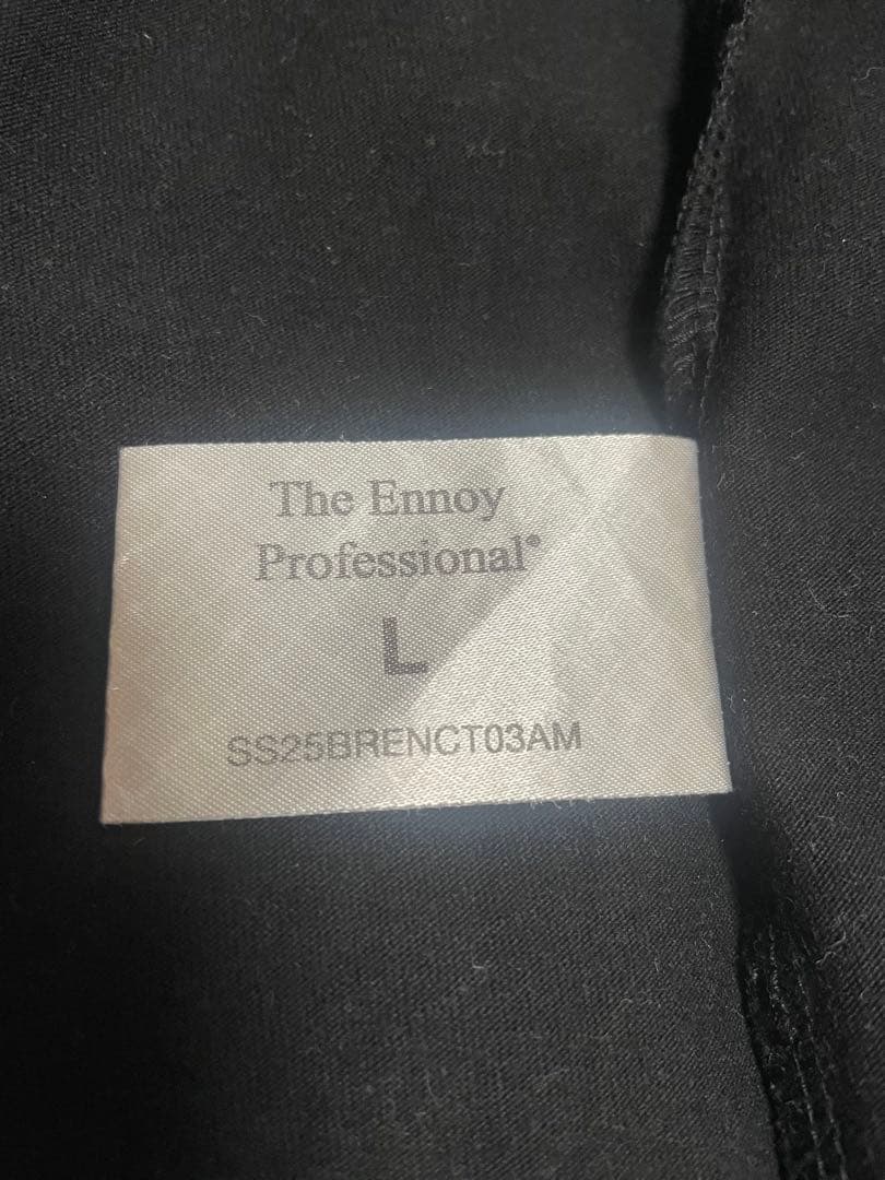 ENNOY Circle É Drip T-Shirt ブラック Lサイズ