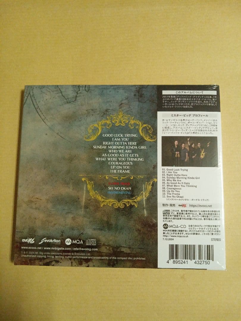 TEN(JAPANEDITION)(MQA-CD)日本語帯·解説書付国内流通盤