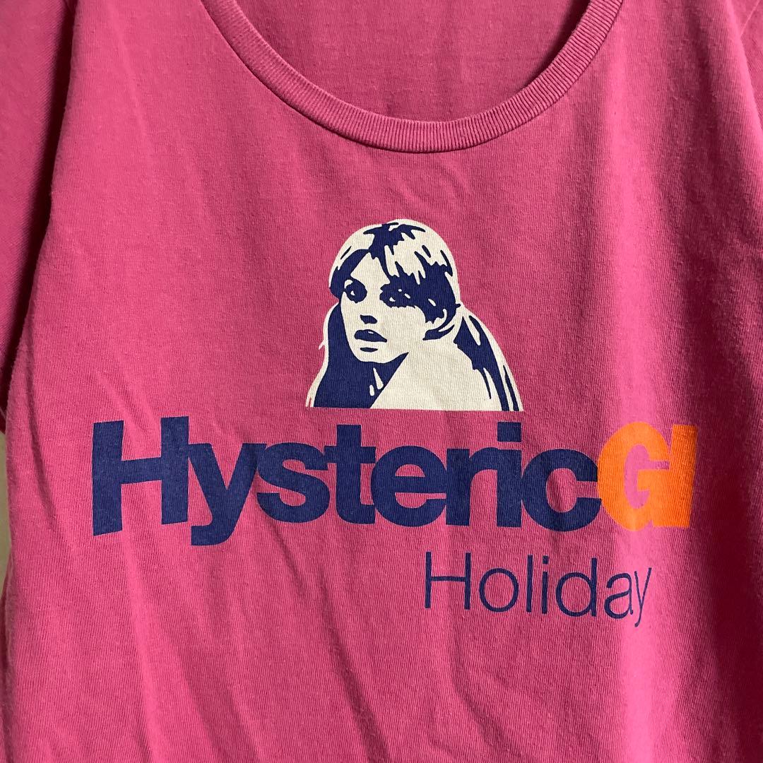 ヒステリックグラマー Tシャツ ヒスガール ピンク M