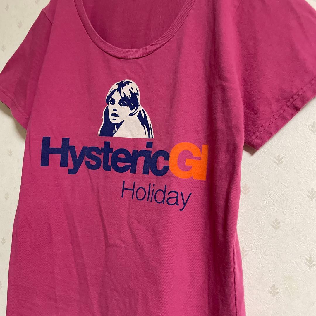 ヒステリックグラマー Tシャツ ヒスガール ピンク M