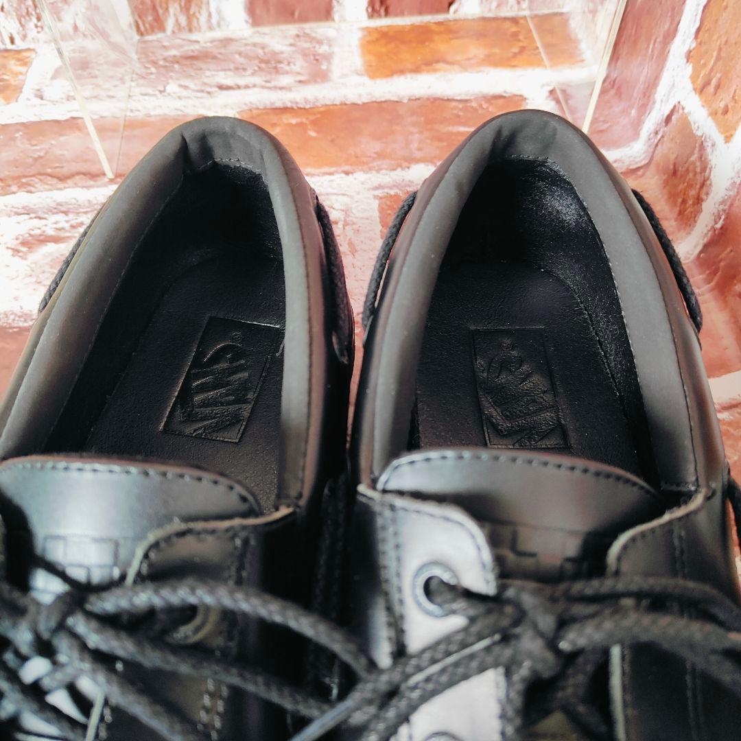 VANS 2EYELET 2アイレット V176CF モカシン　黒