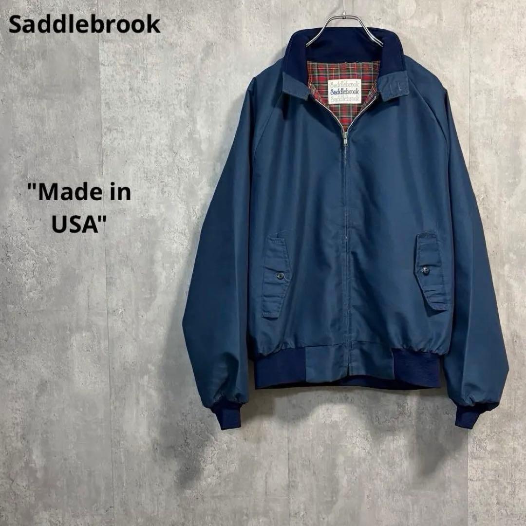 Saddlebrookハリントンジャケット80sアメリカ製USA製スイングトップ