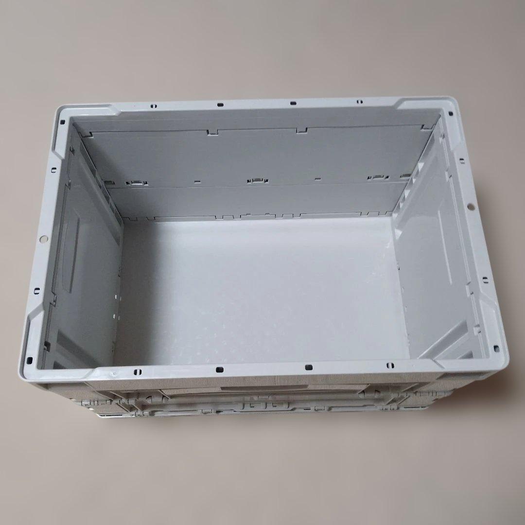 【美品】無印良品 折りたたみコンテナ 窓付き50L×1 20L×2 3個セット