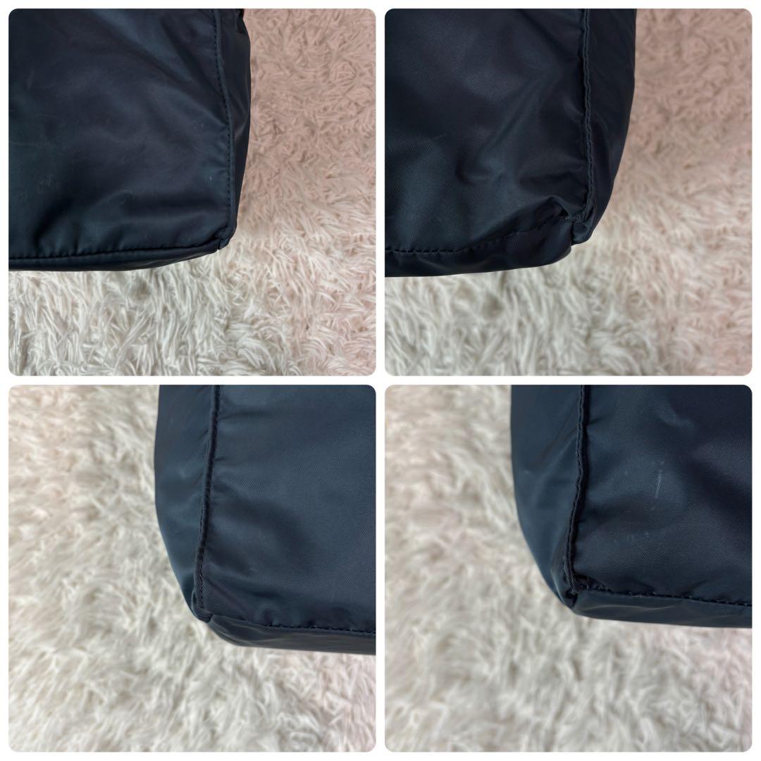 極美品/別売の底板付✨フェリージ ボストンバッグ 2way 大容量 P4 青