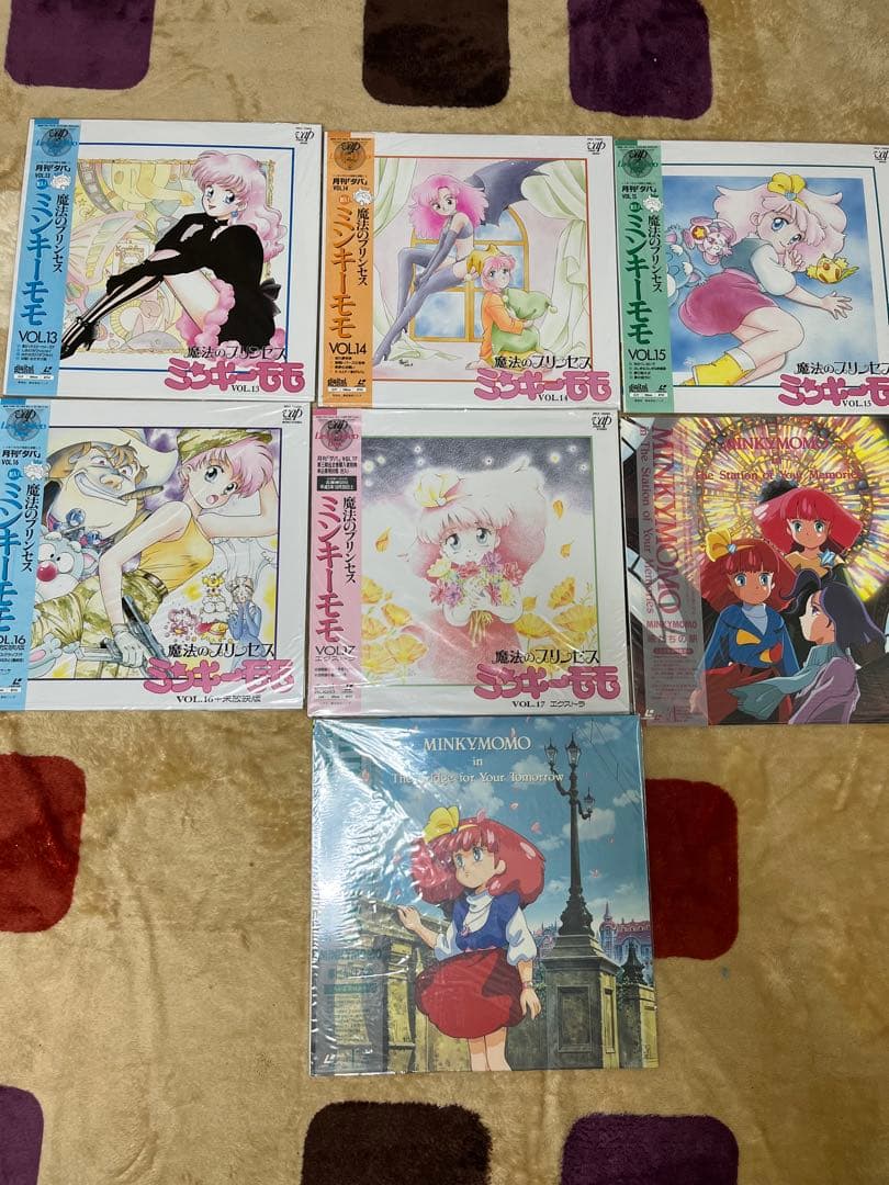 魔法のプリンセス　ミンキーモモ レーザーディスク　全巻とOVA ※動作未確認