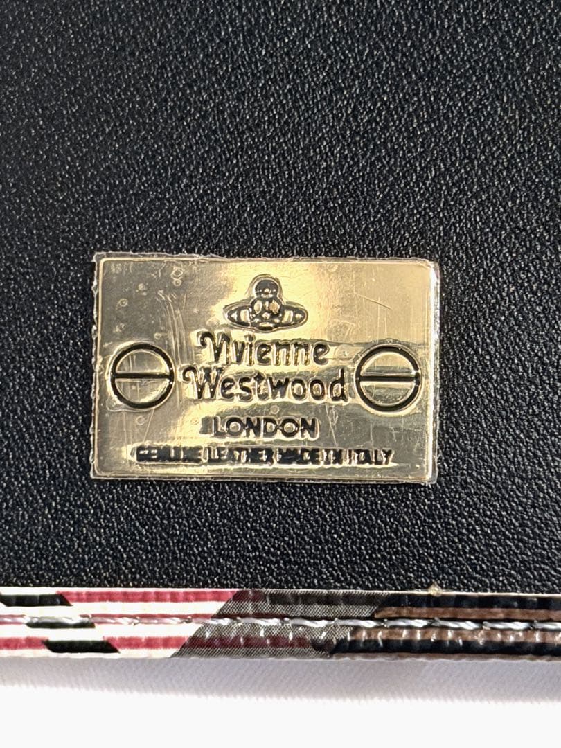 【新品未使用】Vivienne Westwood 三つ折り財布 チェック 大人気
