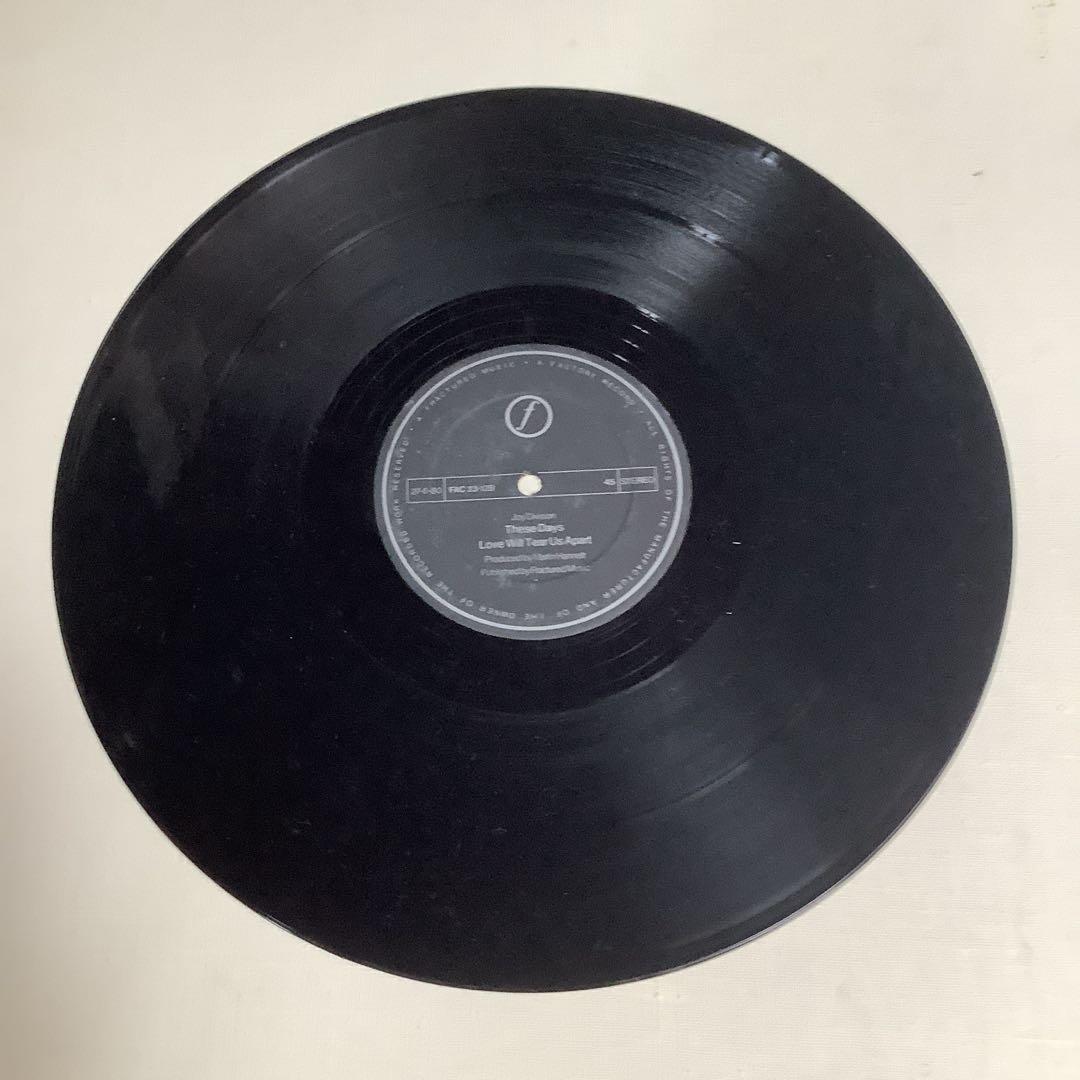 洋楽 Joy Division Love Will Tear Us Apart LP