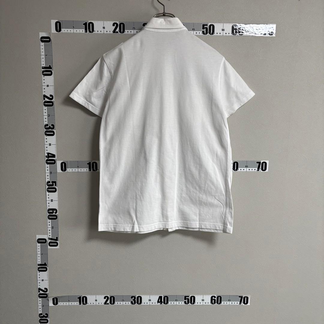 FRED PERRY フレッドペリー ボタンシャツ ポロシャツ M白 ホワイト