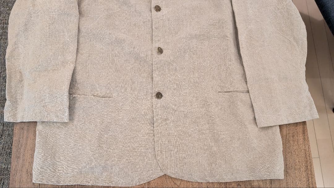 専用　【超美品】1920s フランス軍 リネンボージョンジャケット フルオープン