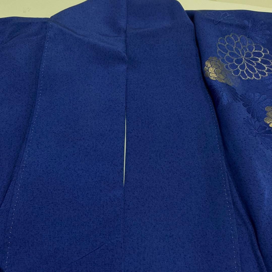 b760 正絹　振袖　手毬　金駒刺繍　金銀糸　着物