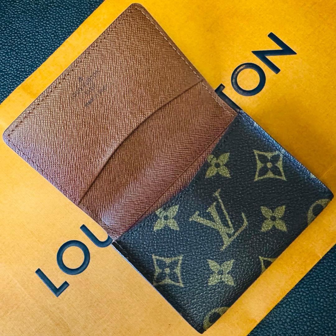 LOUIS VUITTON モノグラム カードケース 名刺入れ 未使用に近い極美