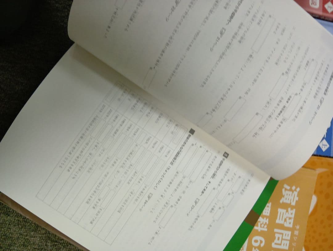 四谷大塚6年　予習シリーズ国算理社/漢字上　2024年使用版　中古