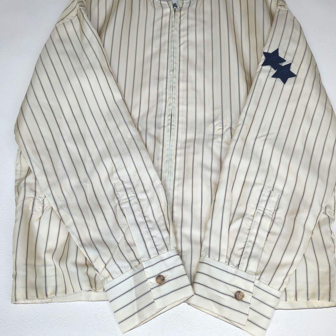 新品✧β MEN ベータメン ダブルジップブルゾン 光沢薄手 Freeサイズ