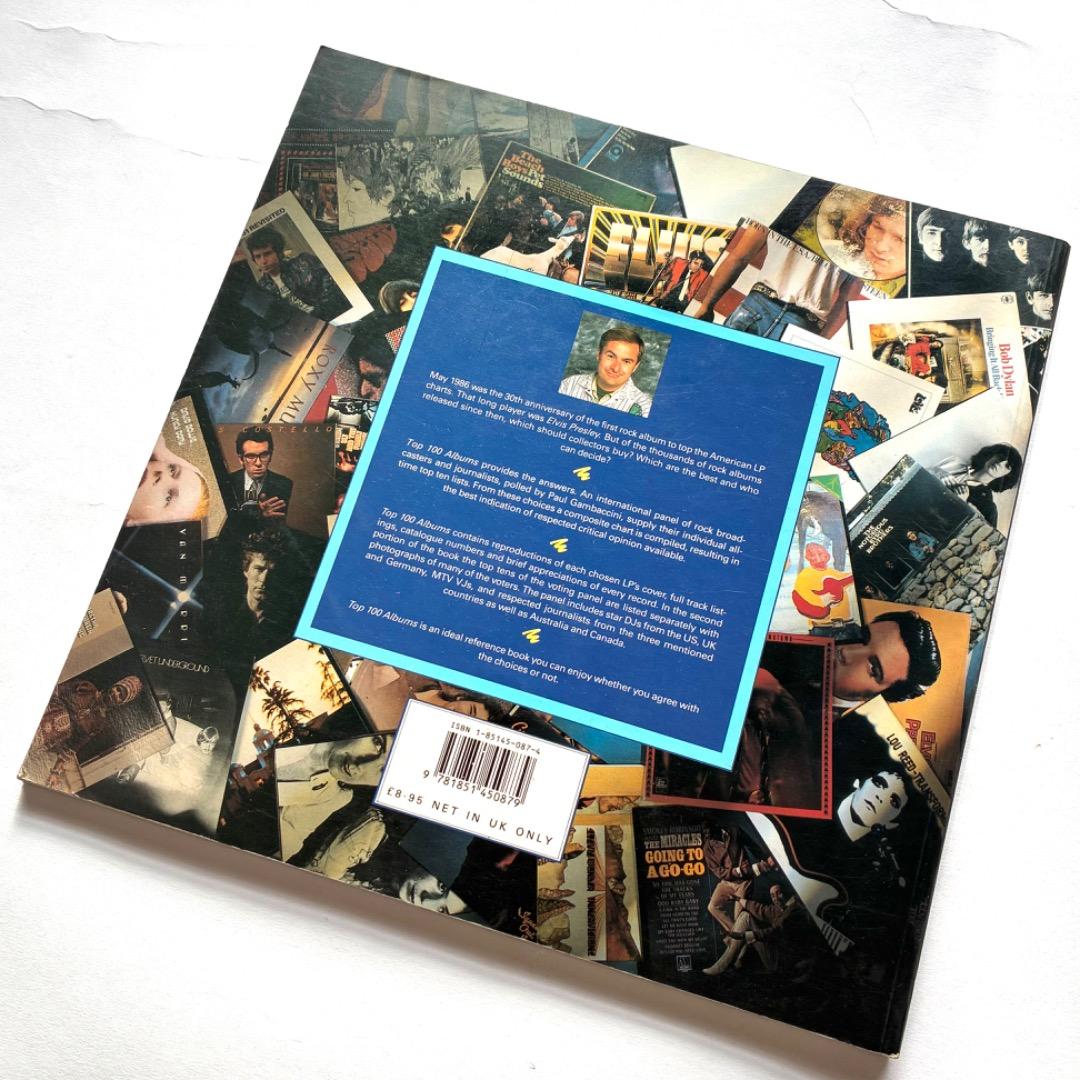 The Top 100 Albumsトップ100のアルバム 洋書 87年 中古