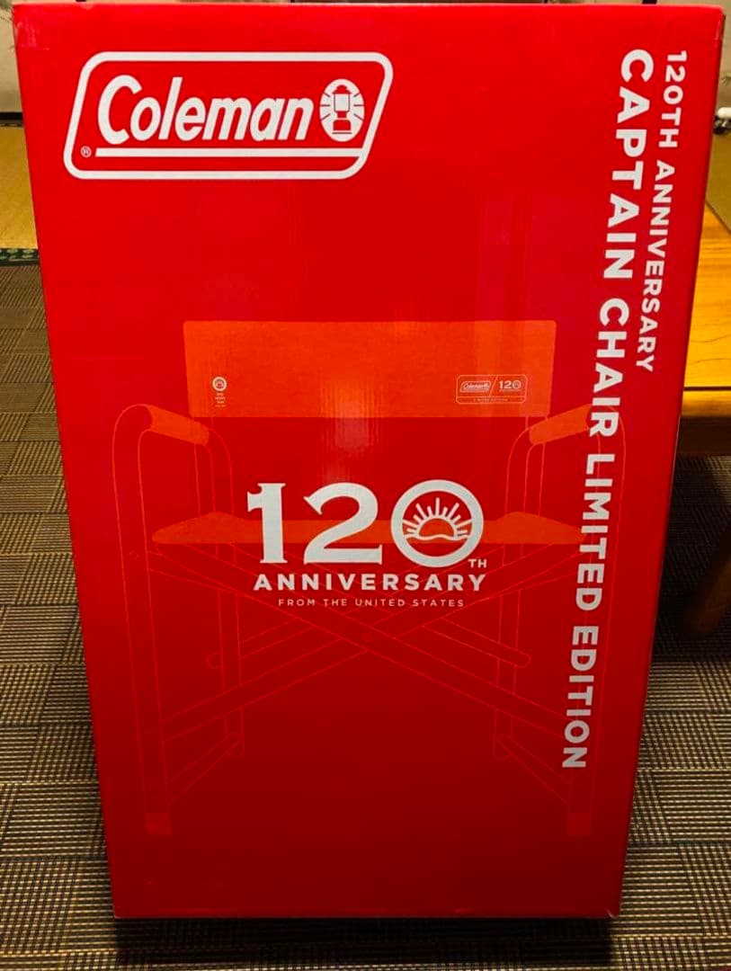 T*様 Coleman コールマン 120周年 アニバーサリー キャプテンチェア