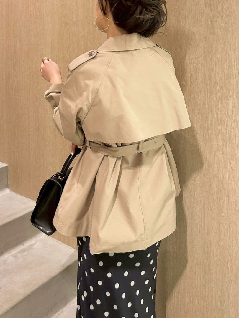 【完売品】LILYBROWN リリーブラウン クラシックミドルトレンチコート